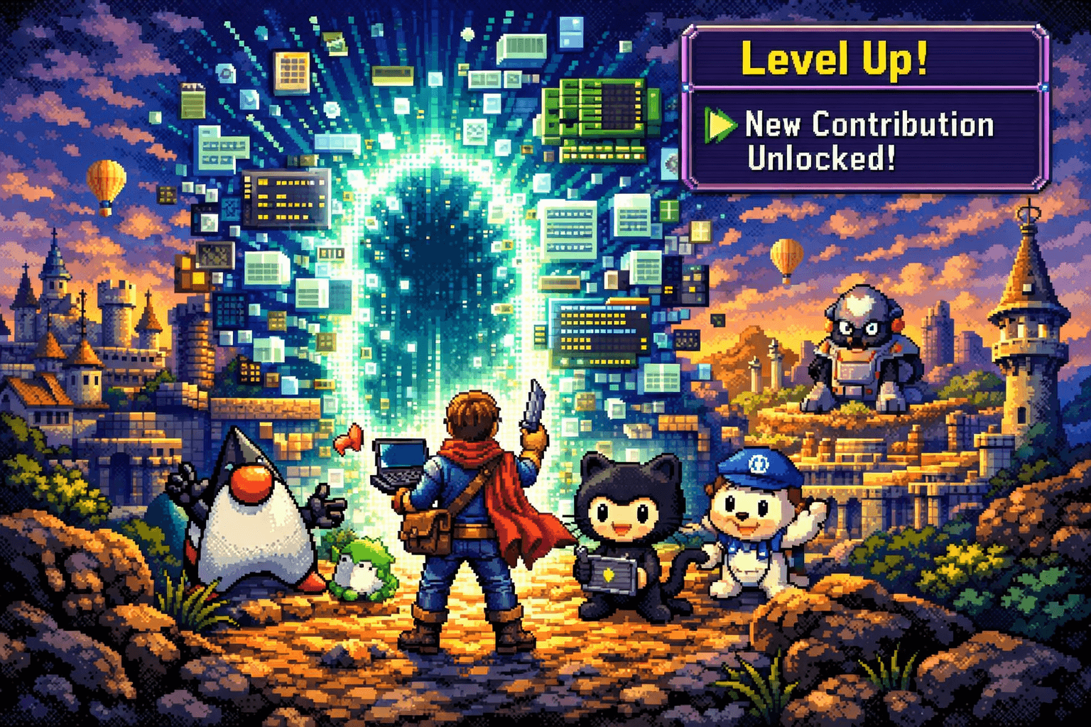 Starting in the Open Source world