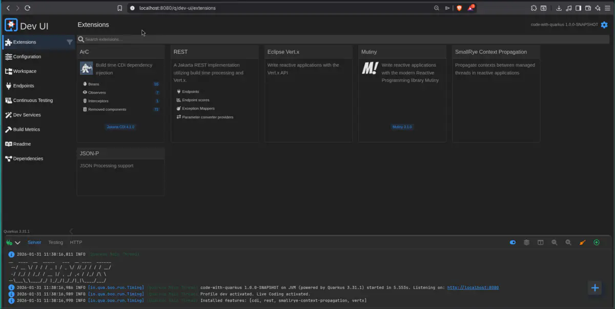 Dev UI